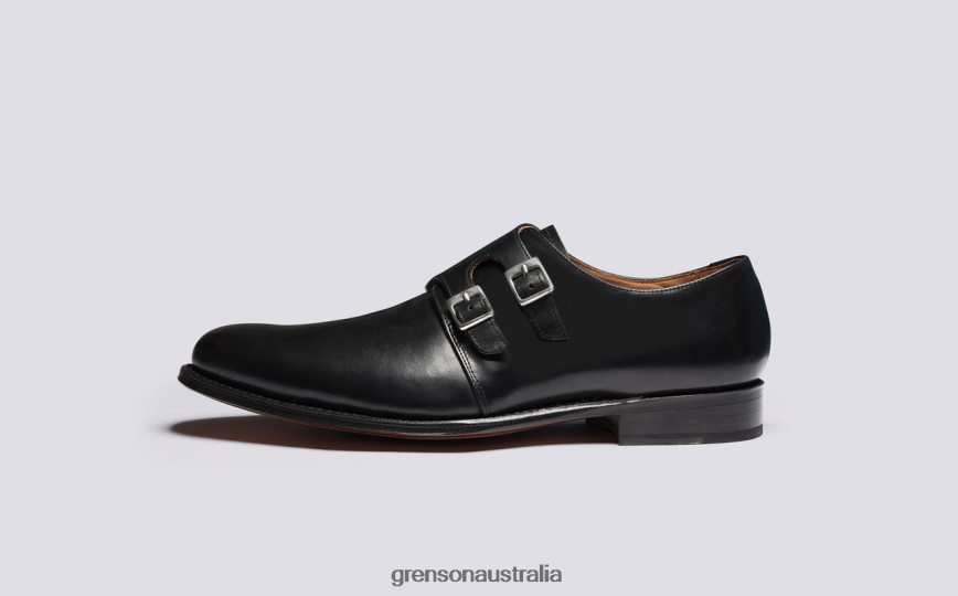 Grenson ATTICUS Men Black Formal Shoes LFTT6B105