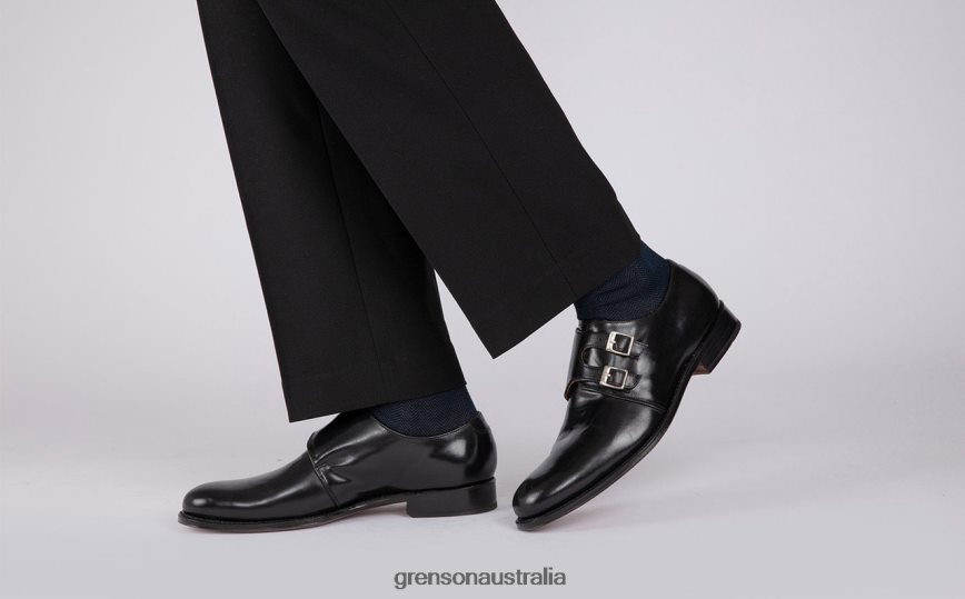 Grenson ATTICUS Men Black Formal Shoes LFTT6B105