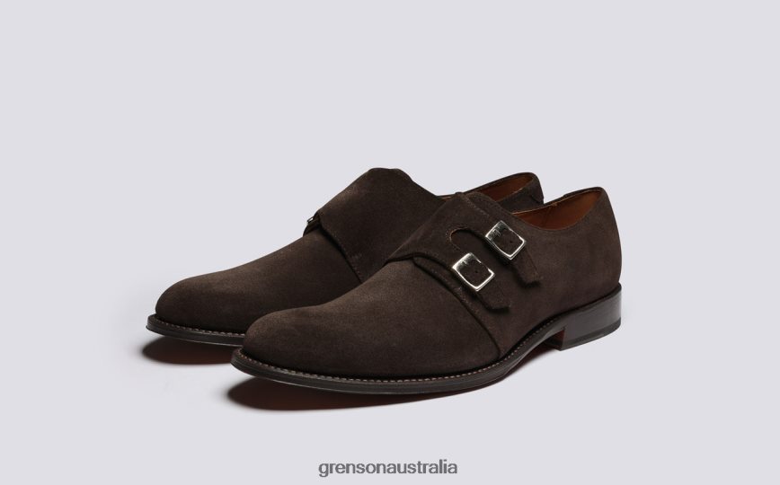 Grenson ATTICUS Men Dark Brown Formal Shoes LFTT6B101