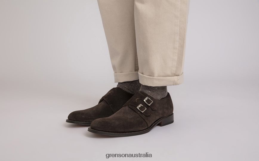 Grenson ATTICUS Men Dark Brown Formal Shoes LFTT6B101