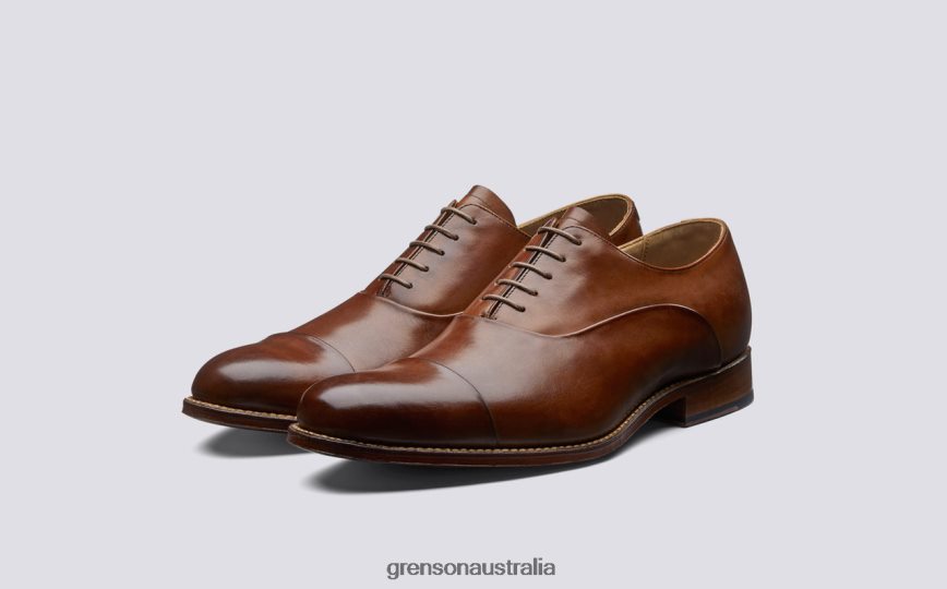 Grenson BERT Men Tan Formal Shoes LFTT6B70