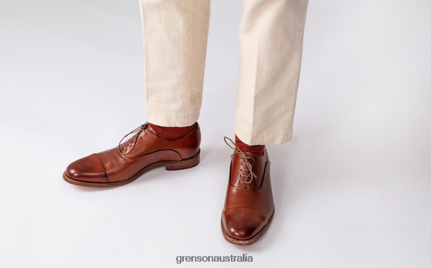 Grenson BERT Men Tan Formal Shoes LFTT6B70