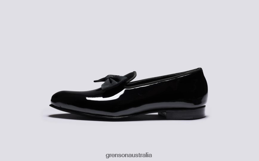 Grenson DRESS SLIPPER Men Black Formal Shoes LFTT6B64