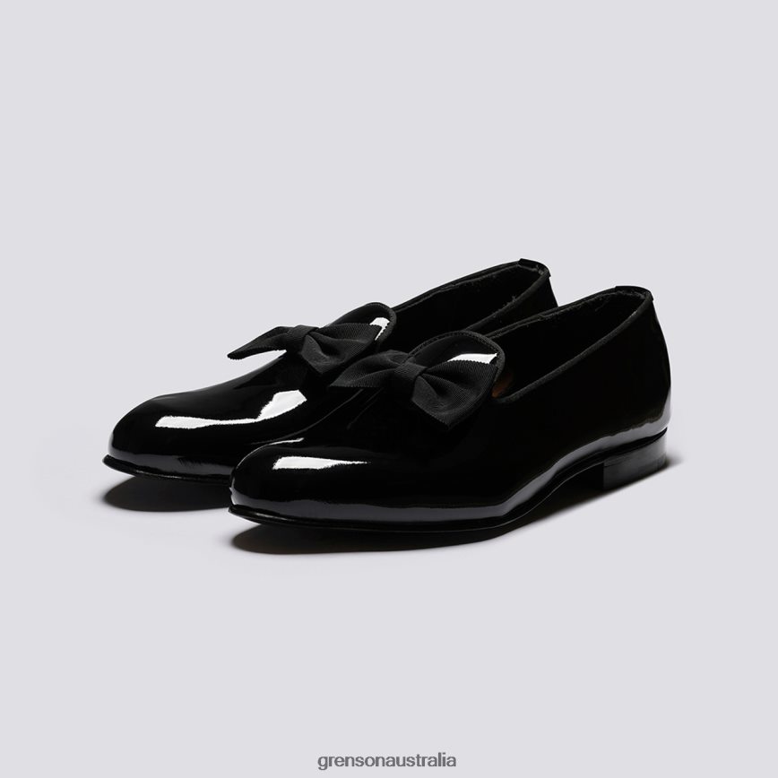 Grenson DRESS SLIPPER Men Black Formal Shoes LFTT6B64