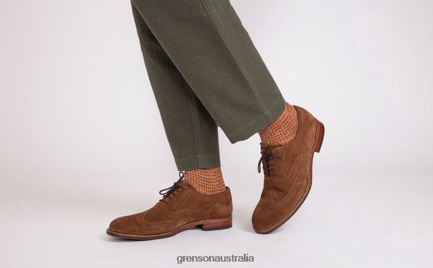 Grenson DYLAN Men Toffee Formal Shoes LFTT6B103