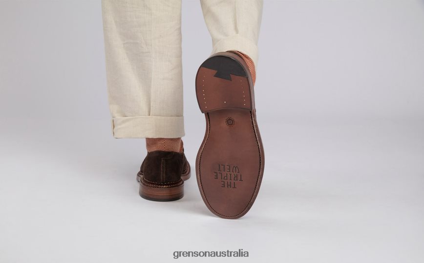 Grenson GRESHAM Men Burnt Oak Formal Shoes LFTT6B84
