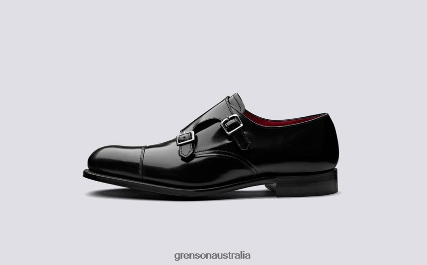 Grenson HANBURY Men Black/Jade Formal Shoes LFTT6B106