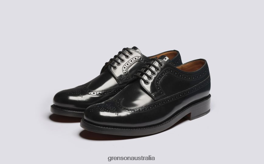Grenson SID Men Black Formal Shoes LFTT6B102