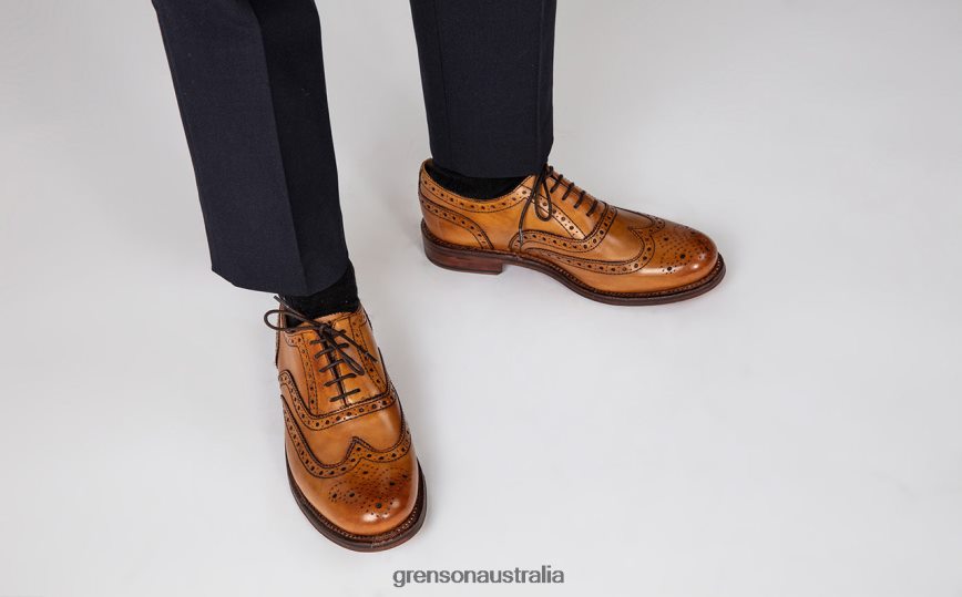 Grenson STANLEY Men Tan Formal Shoes LFTT6B99