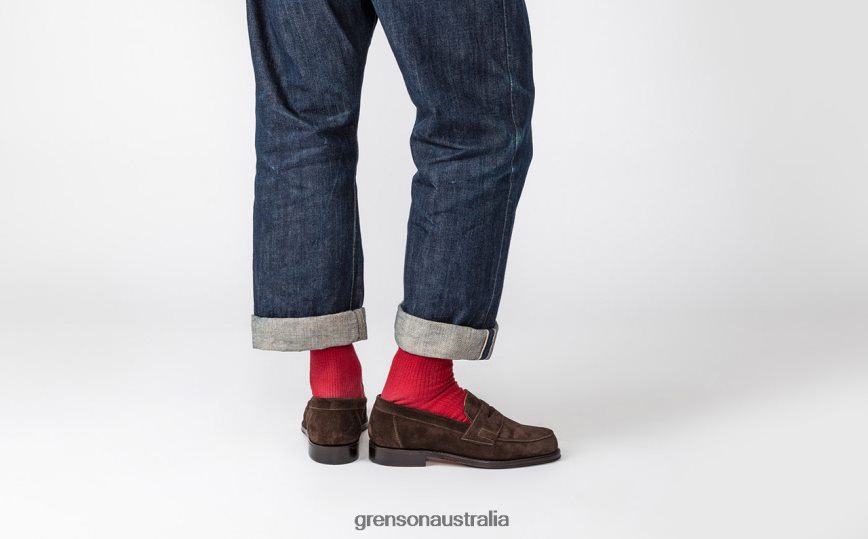 Grenson EPSOM Men Burnt Oak Loafers LFTT6B128