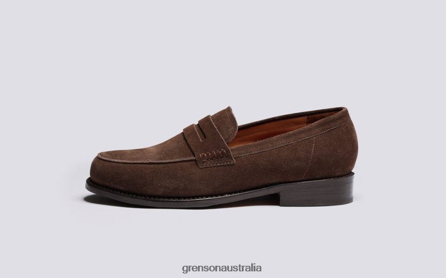 Grenson JAGO Men Dark Brown Loafers LFTT6B139