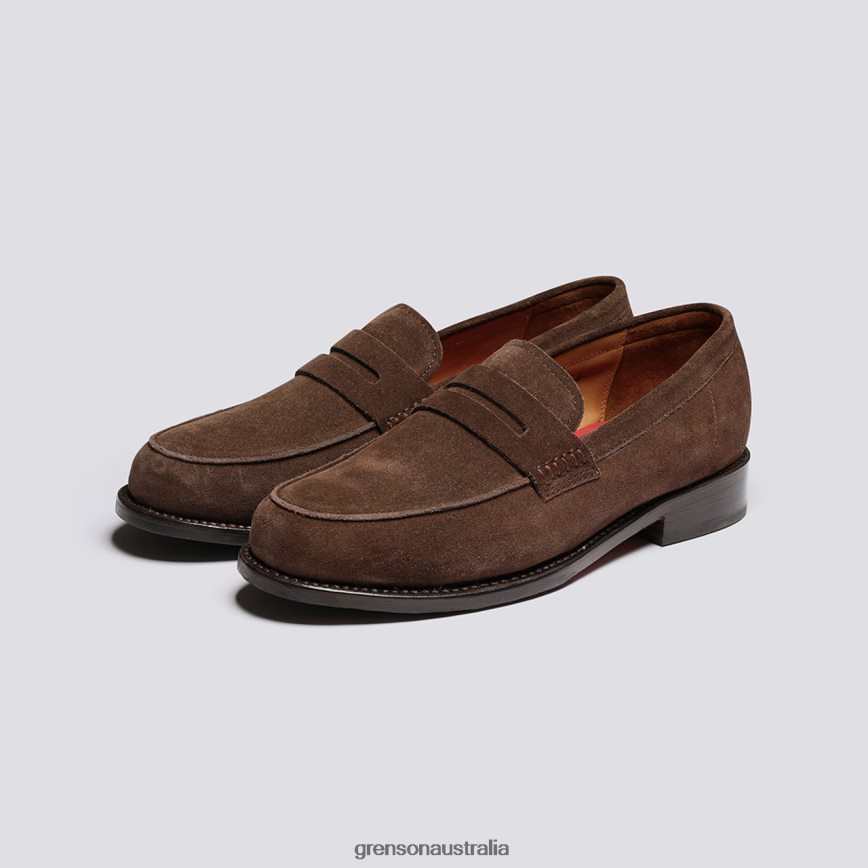 Grenson JAGO Men Dark Brown Loafers LFTT6B139