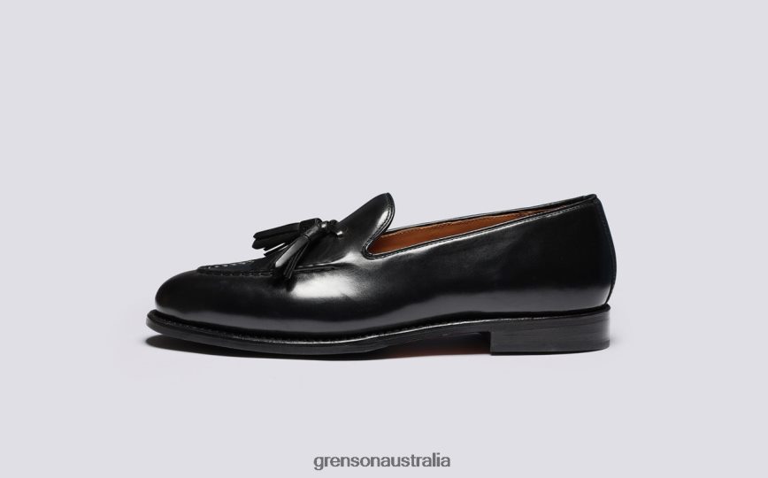 Grenson MERLE Men Black Loafers LFTT6B141