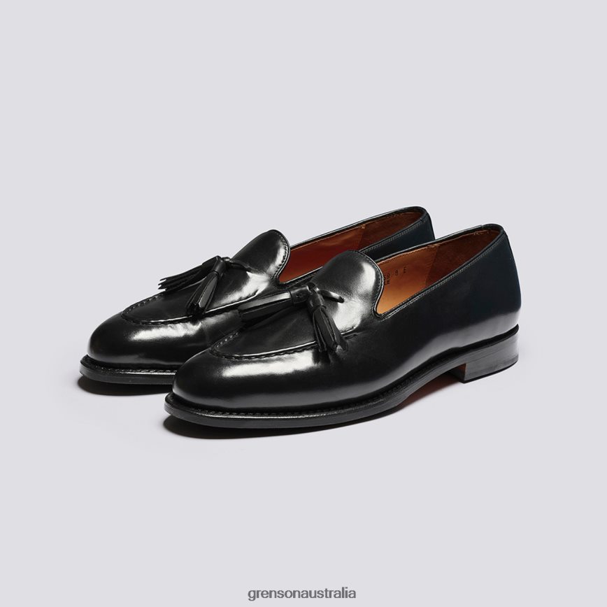 Grenson MERLE Men Black Loafers LFTT6B141