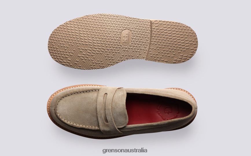 Grenson PETER Men Sand Loafers LFTT6B135