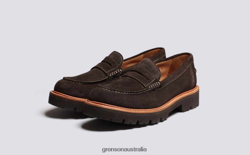 Grenson WALT Men Peat Loafers LFTT6B138