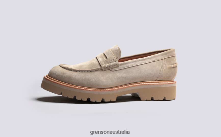 Grenson WALT Men Sand Loafers LFTT6B137