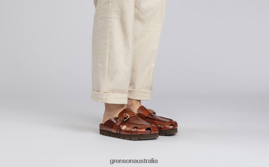 Grenson DALE Men Tan Sandals LFTT6B212