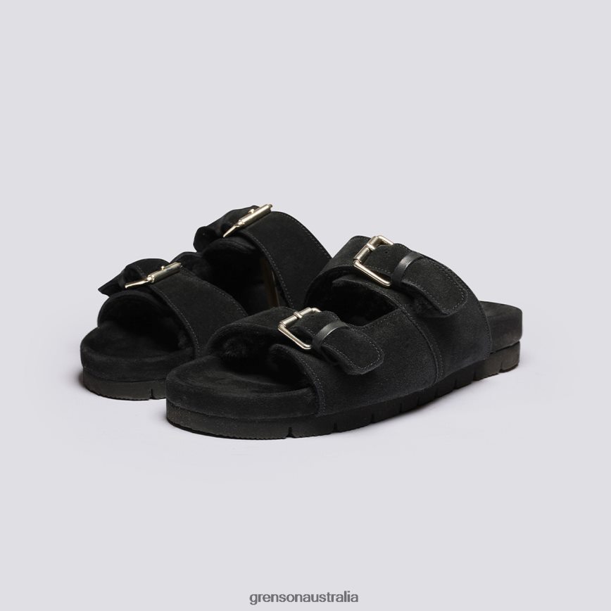 Grenson FLORIN Men Black Sandals LFTT6B217