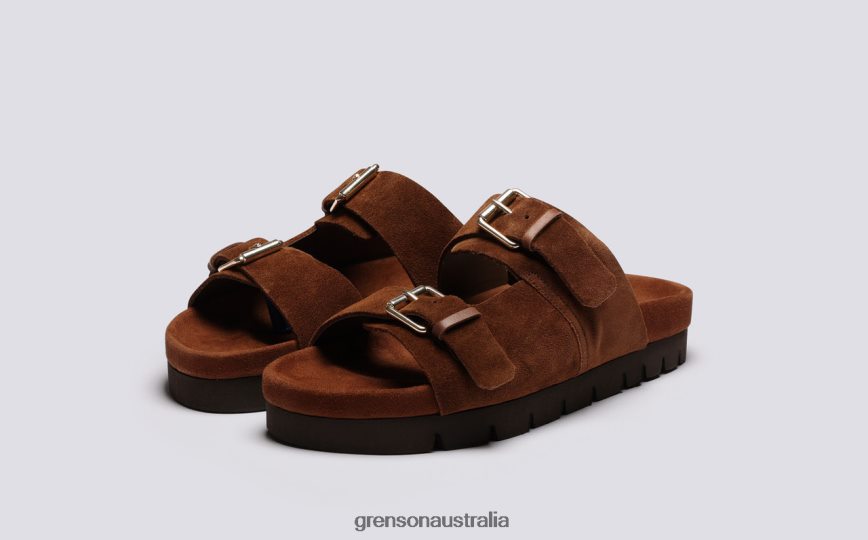 Grenson FLORIN Men Brown Sandals LFTT6B215