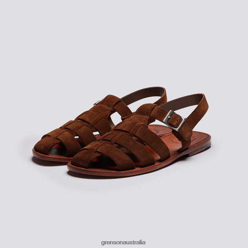 Grenson QUINCY Men Brown Sandals LFTT6B220