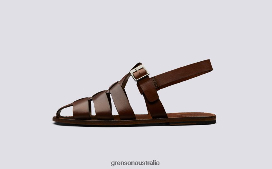 Grenson QUINCY Men Tan Sandals LFTT6B221