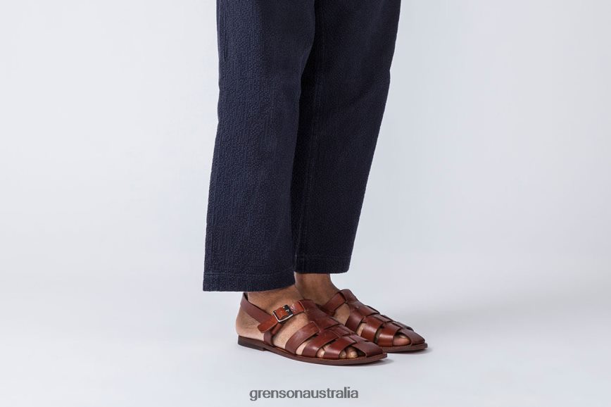 Grenson QUINCY Men Tan Sandals LFTT6B221