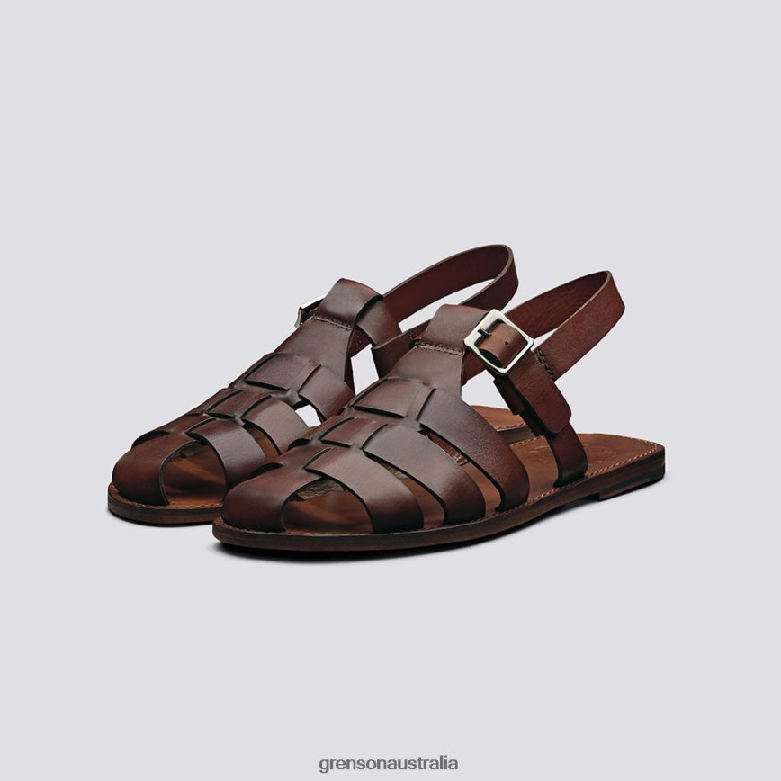 Grenson QUINCY Men Tan Sandals LFTT6B221