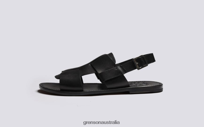 Grenson WILEY 3 Men Black Sandals LFTT6B228