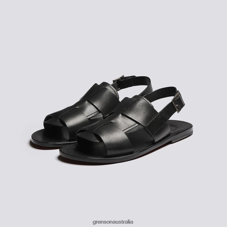 Grenson WILEY 3 Men Black Sandals LFTT6B228