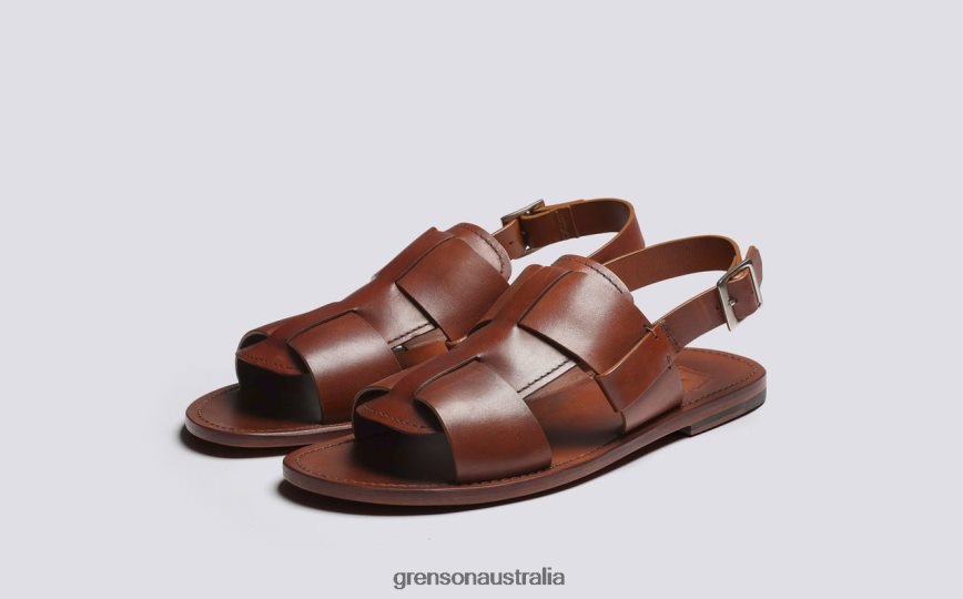 Grenson WILEY 3 Men Tan Sandals LFTT6B227