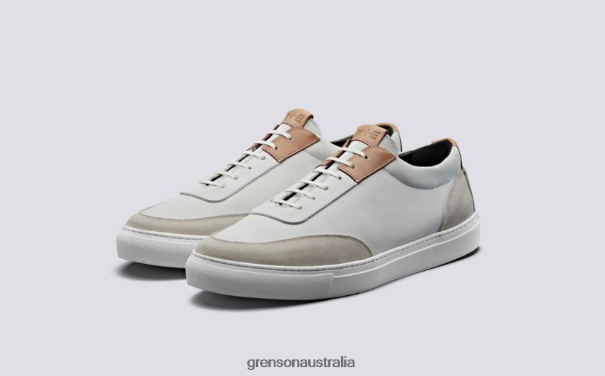 Grenson M.I.E. SNEAKER Men White Sneakers LFTT6B169
