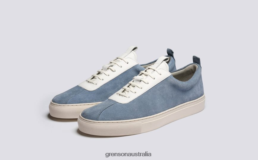 Grenson SNEAKER 1 Men Light Blue Sneakers LFTT6B170