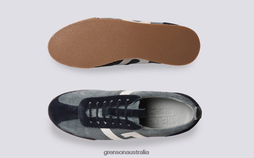 Grenson SNEAKER 51 Men Blue Sneakers LFTT6B194