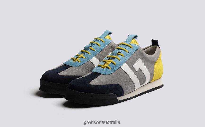 Grenson SNEAKER 51 Men Grey Multi Sneakers LFTT6B192