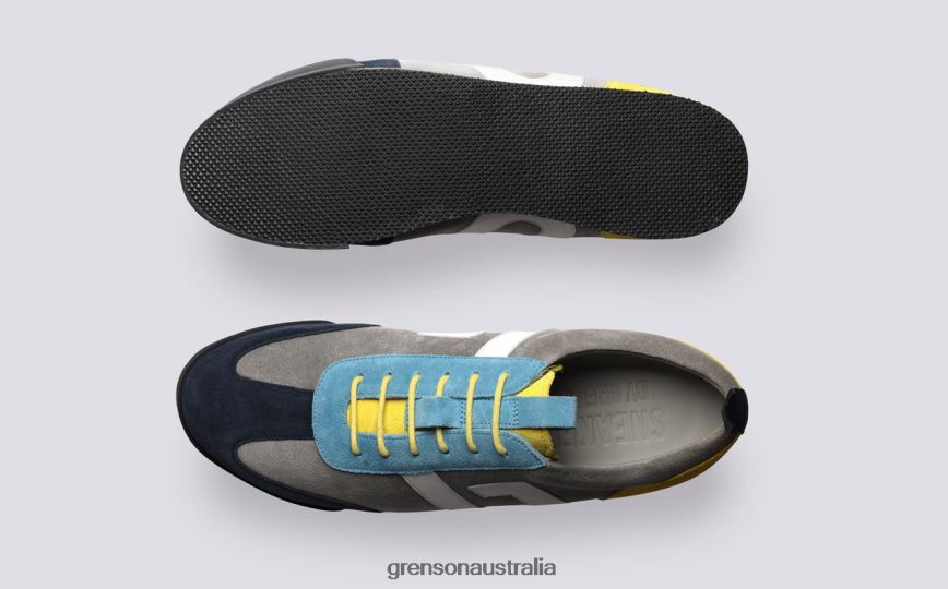 Grenson SNEAKER 51 Men Grey Multi Sneakers LFTT6B192