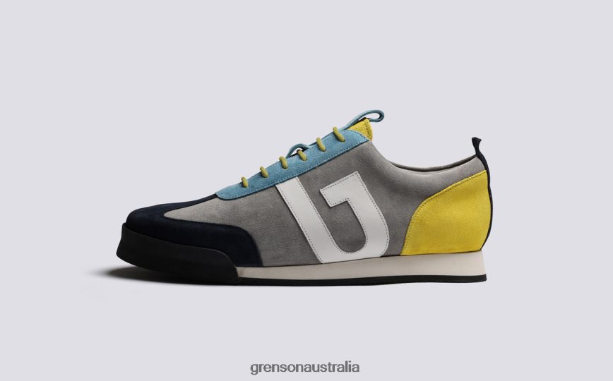 Grenson SNEAKER 51 Men Grey Multi Sneakers LFTT6B192