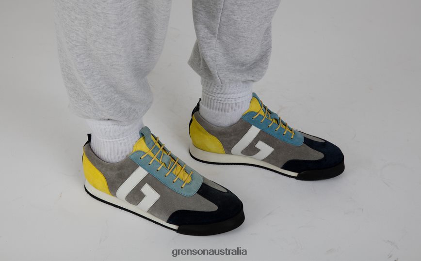 Grenson SNEAKER 51 Men Grey Multi Sneakers LFTT6B192
