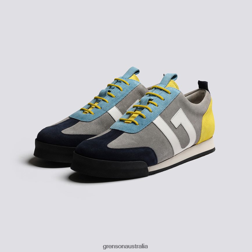 Grenson SNEAKER 51 Men Grey Multi Sneakers LFTT6B192