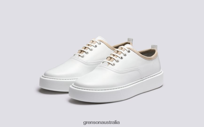 Grenson SNEAKER 55 Men White Sneakers LFTT6B195