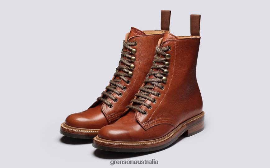 Grenson ARABELLA Women Chestnut Boots LFTT6B259