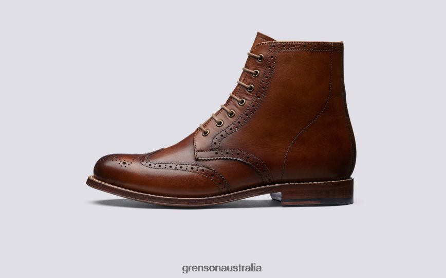 Grenson ELLA Women Tan Boots LFTT6B261