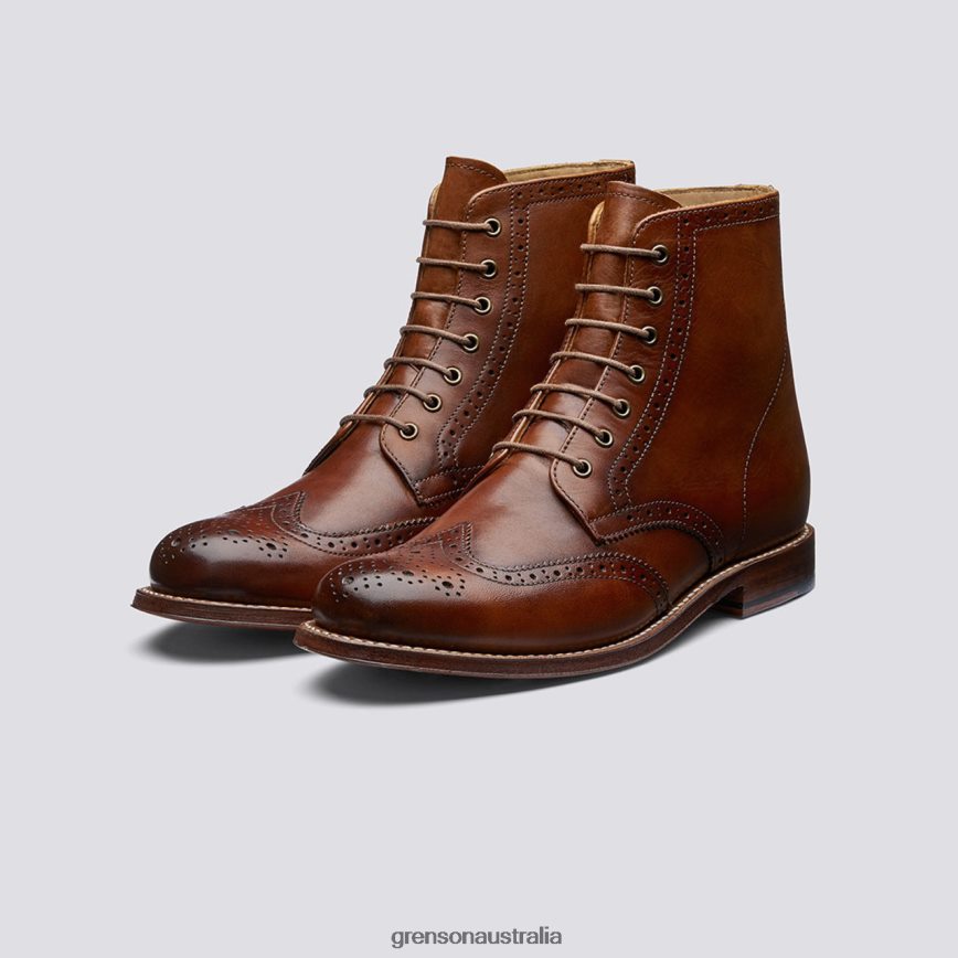 Grenson ELLA Women Tan Boots LFTT6B261