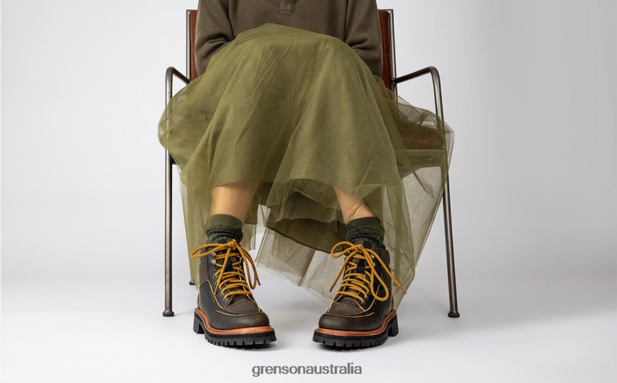 Grenson FIONA Women Vintage Brown Boots LFTT6B264