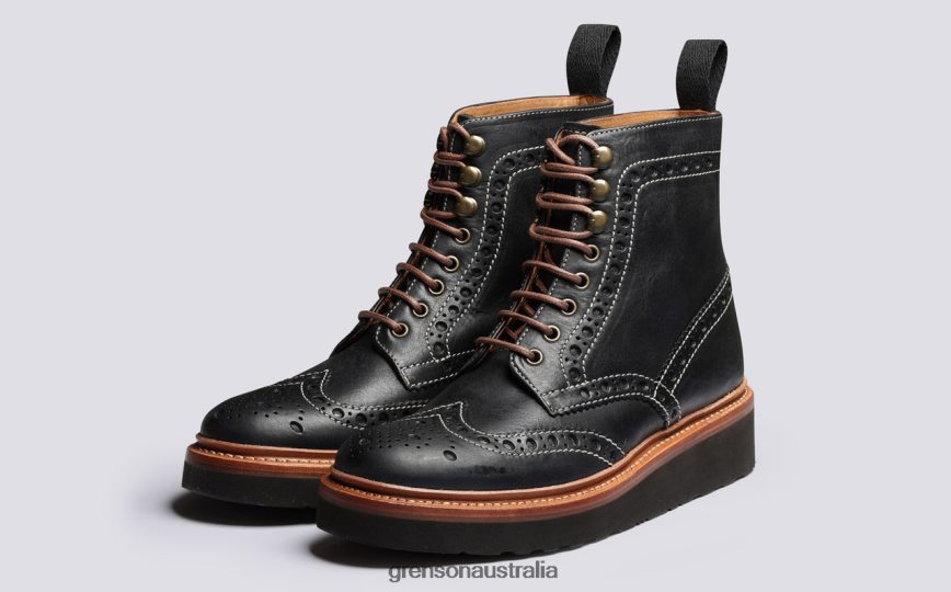 Grenson FRAN Women Black Boots LFTT6B266