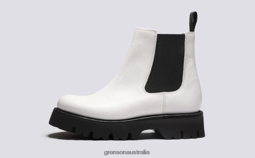 Grenson HARLOW Women White Boots LFTT6B268
