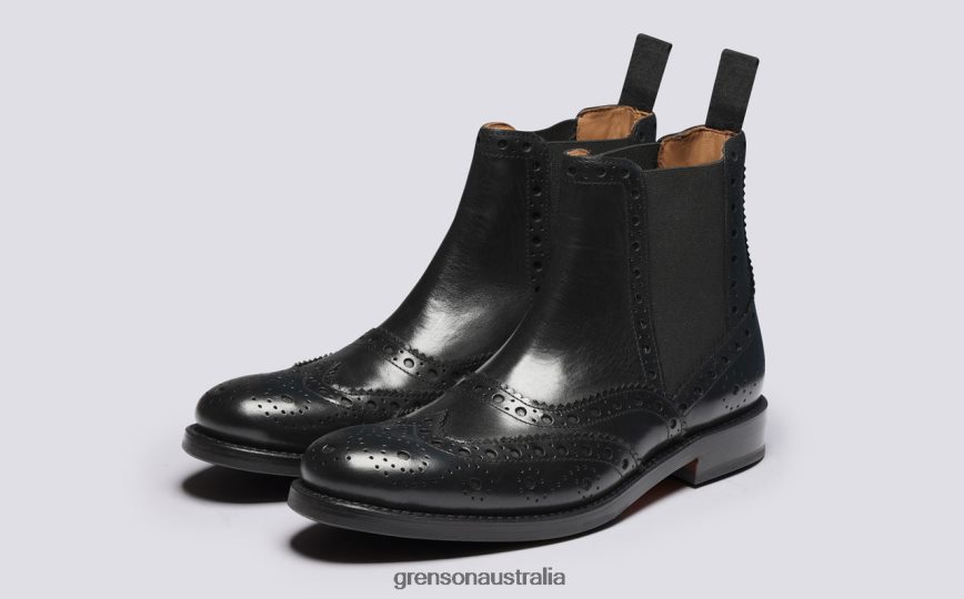 Grenson LIV Women Black Boots LFTT6B301