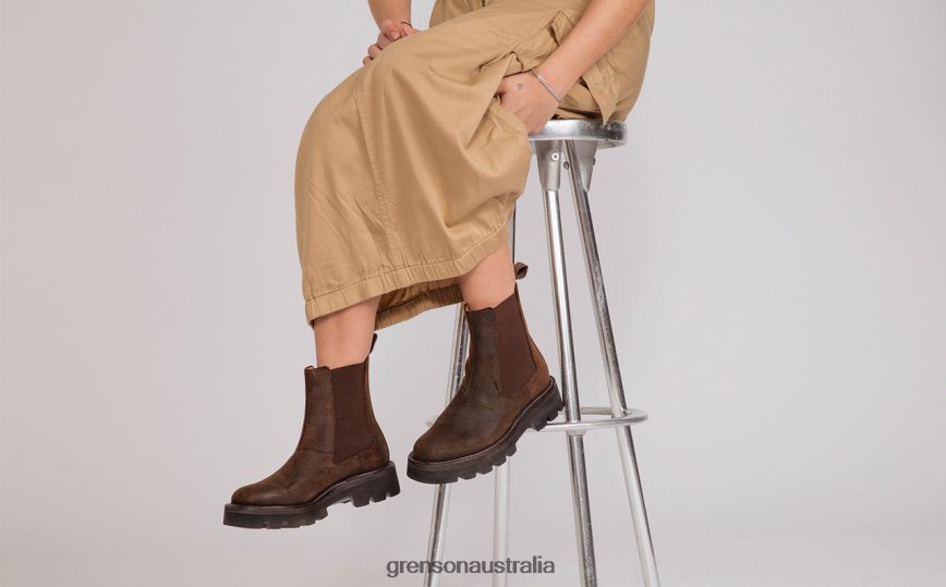 Grenson MILLY Women Brown Boots LFTT6B296