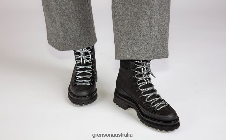 Grenson NANETTE TECH Women Black Boots LFTT6B274