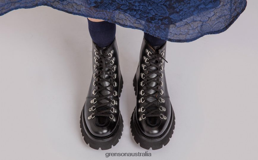 Grenson NANETTE Women Black Boots LFTT6B290
